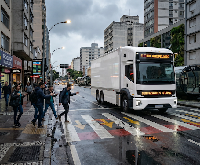 O futuro vem atropelando e sem faixa de segurança