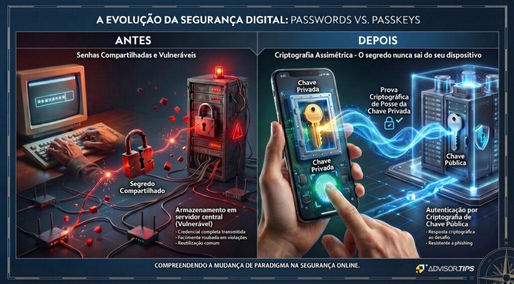 Passkeys: o fim da senha