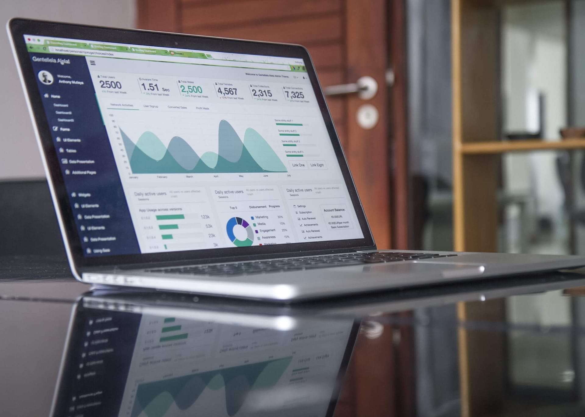 Consultores da Advisor.Tips analisando indicadores de crescimento de uma empresa.